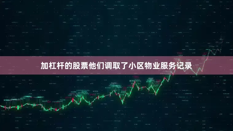 加杠杆的股票他们调取了小区物业服务记录